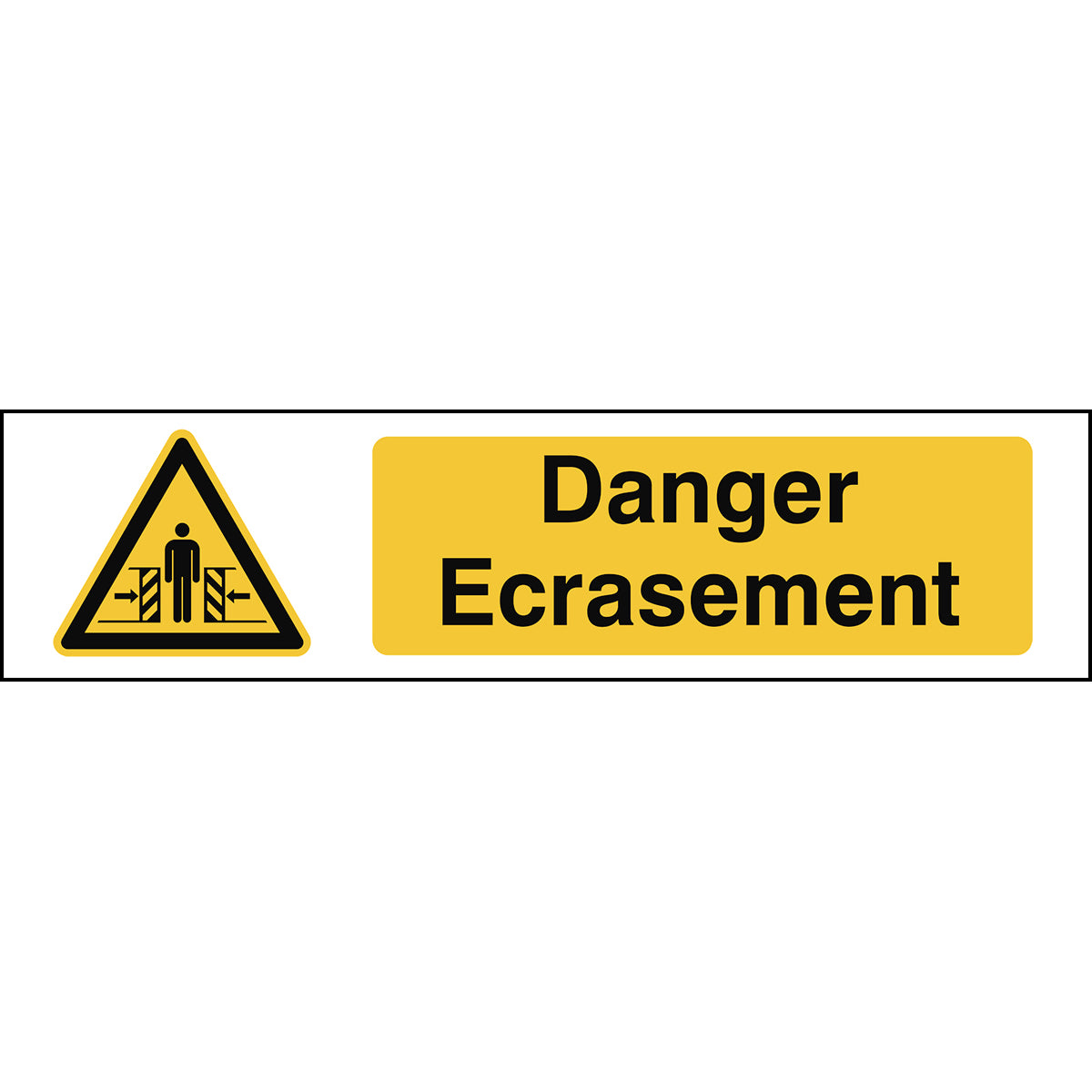 Signaling ISO 7010 - Danger (francophone product)