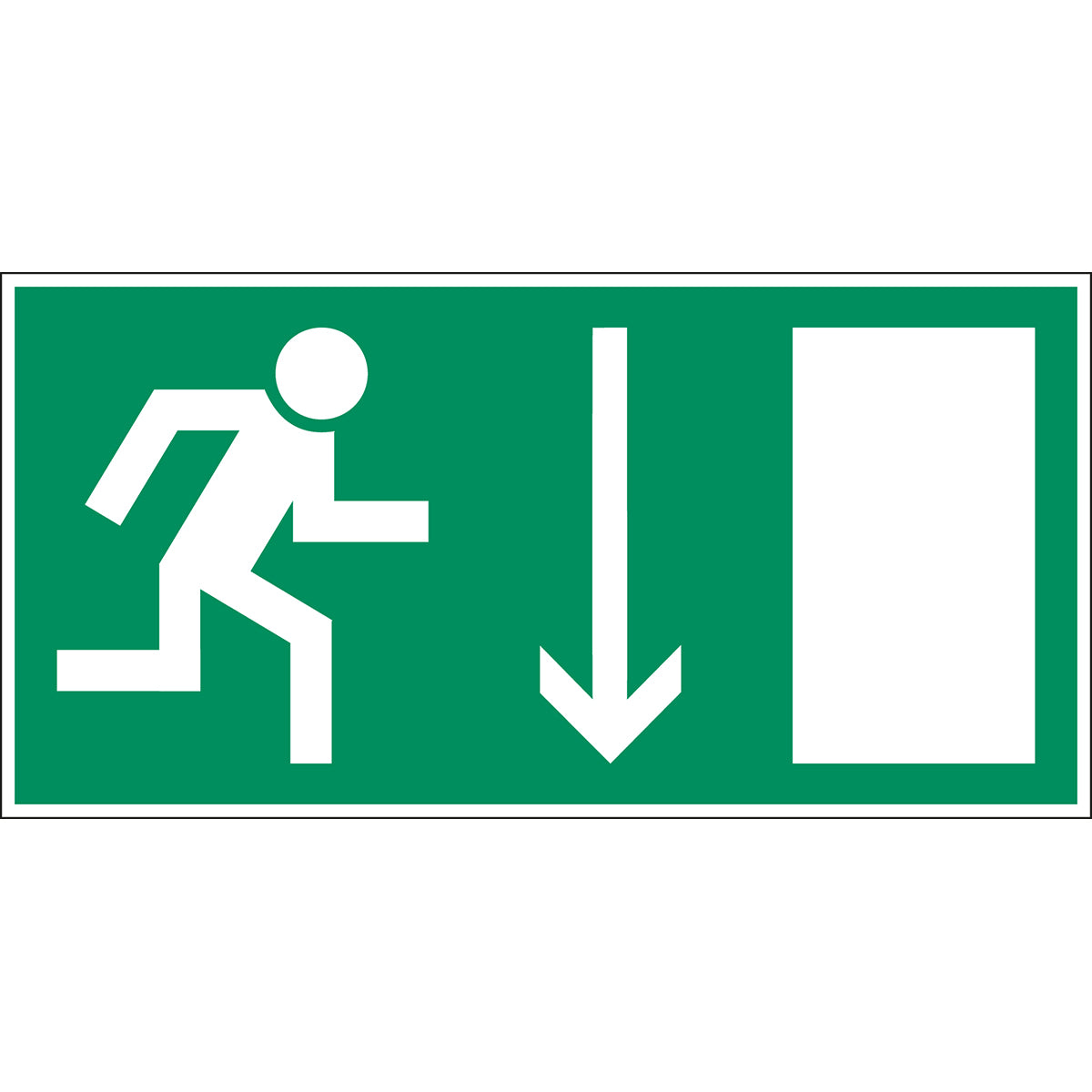 Fluchtwegkennzeichnung - Notausgang
