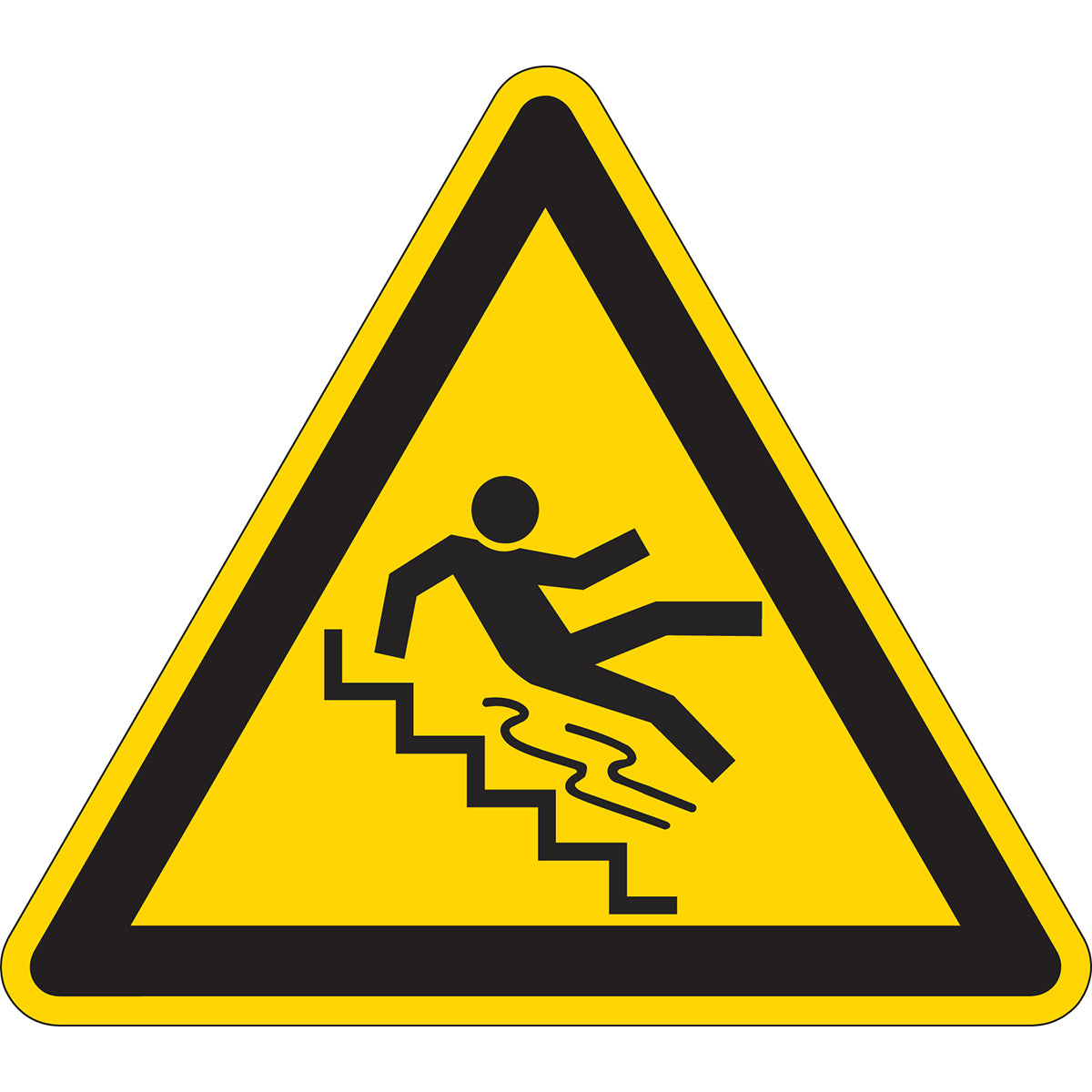 Warnschilder - Vorsicht Treppe