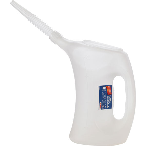 SONAX Messbecher mit flexiblem Schlauch