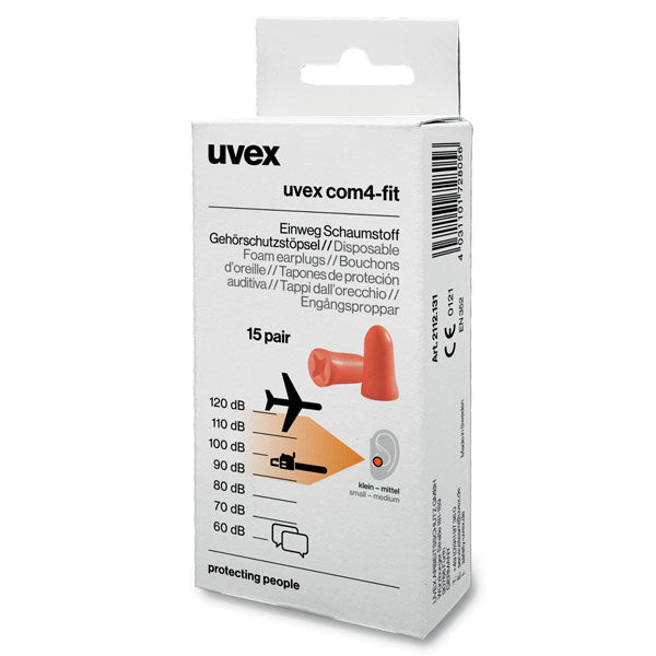 bouchons d'oreilles uvex com4-fit
