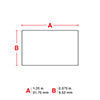 Labels suitable for thermal transfer printing