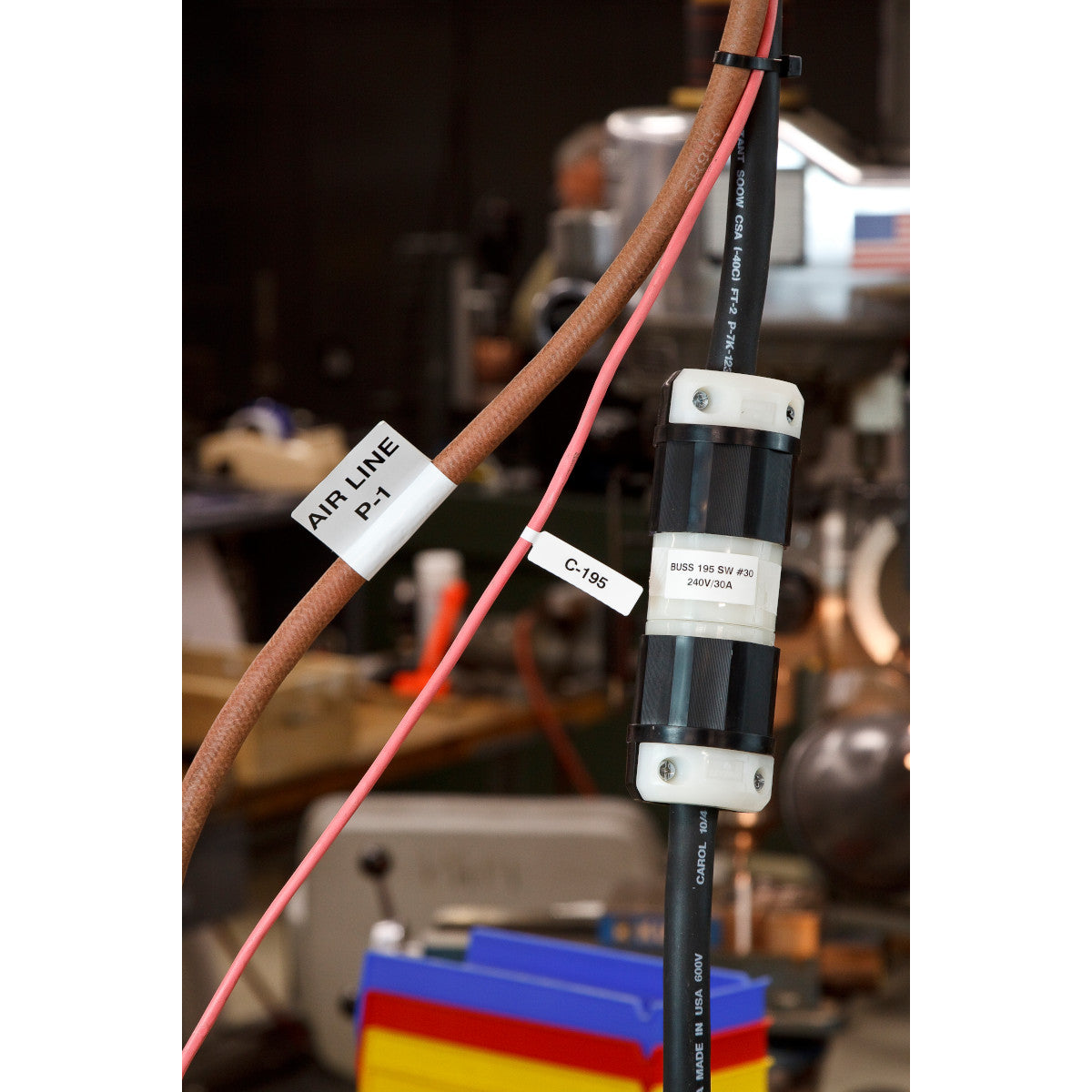 Für den Thermotransferdruck geeignete Etiketten