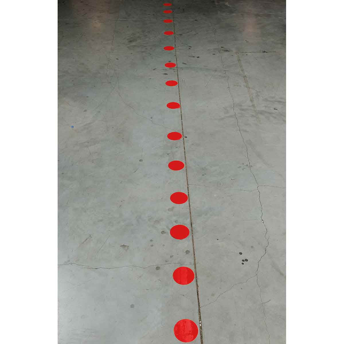 Punkte - 89mm Rote Toughstripe Polyester