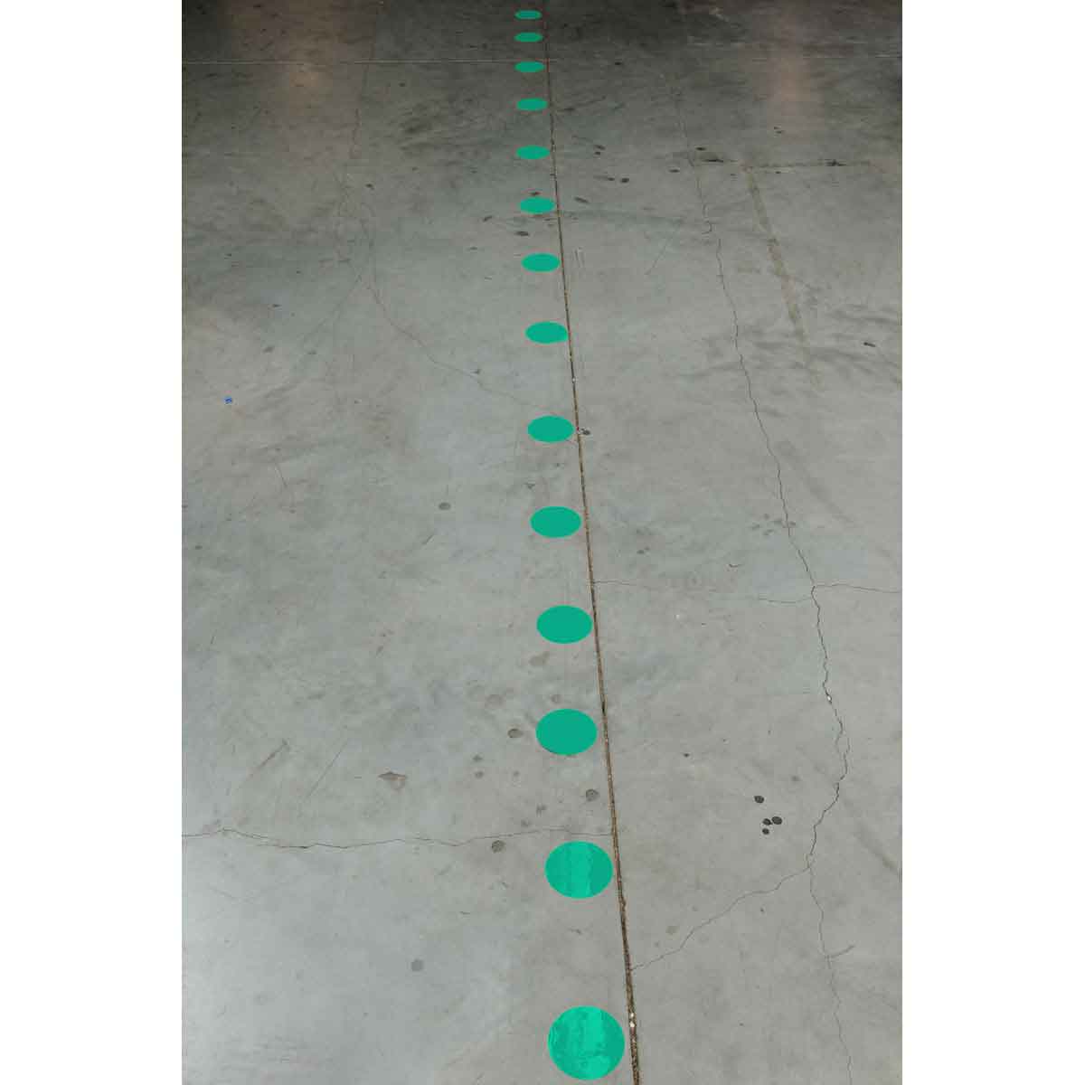 Punkte - 89mm Grüne Toughstripe Polyester