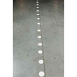 Punkte - 89mm Weisse Toughstripe Polyester