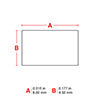 Labels suitable for thermal transfer printing