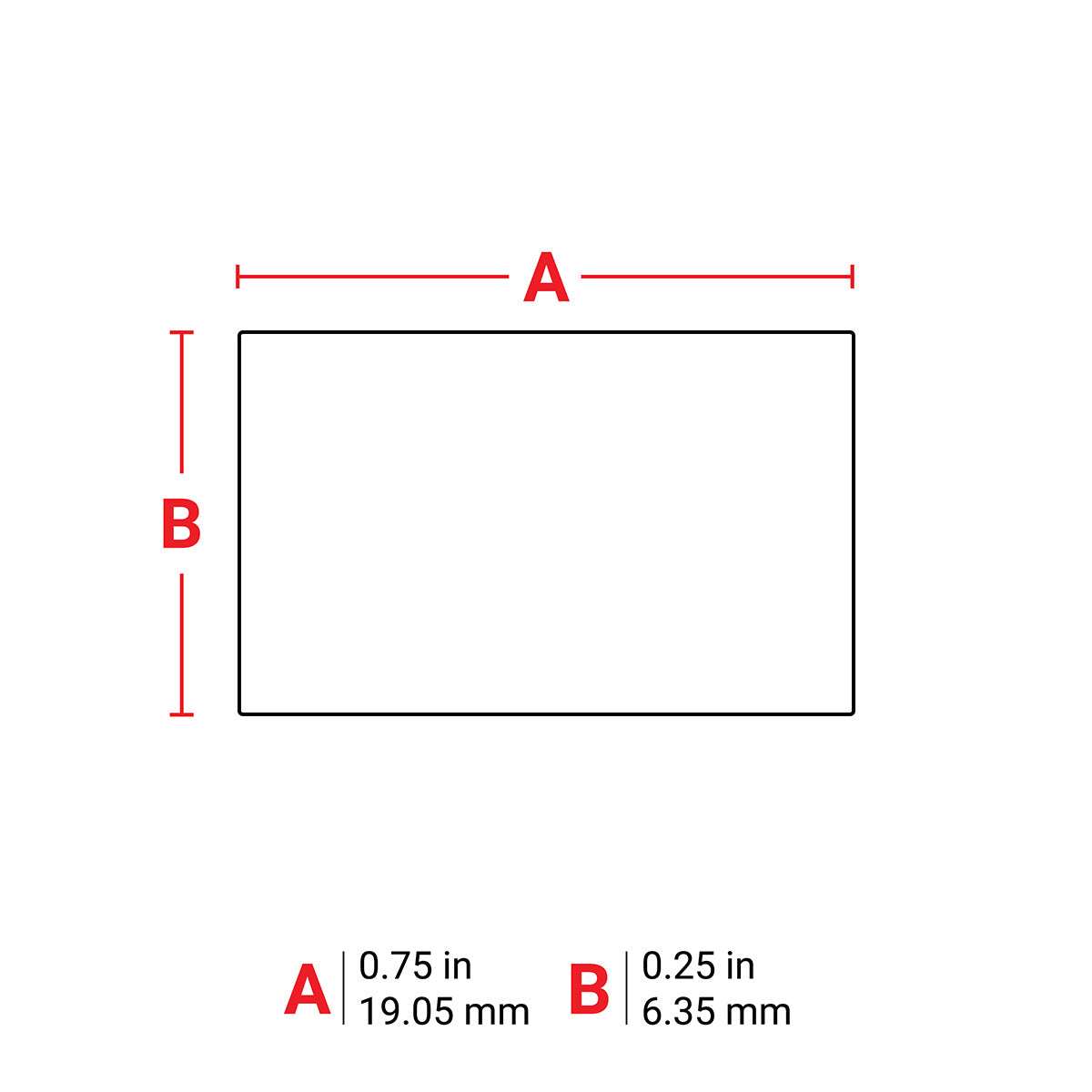 Standard Polyimid-Etiketten für die Drucker BBP33/i3300