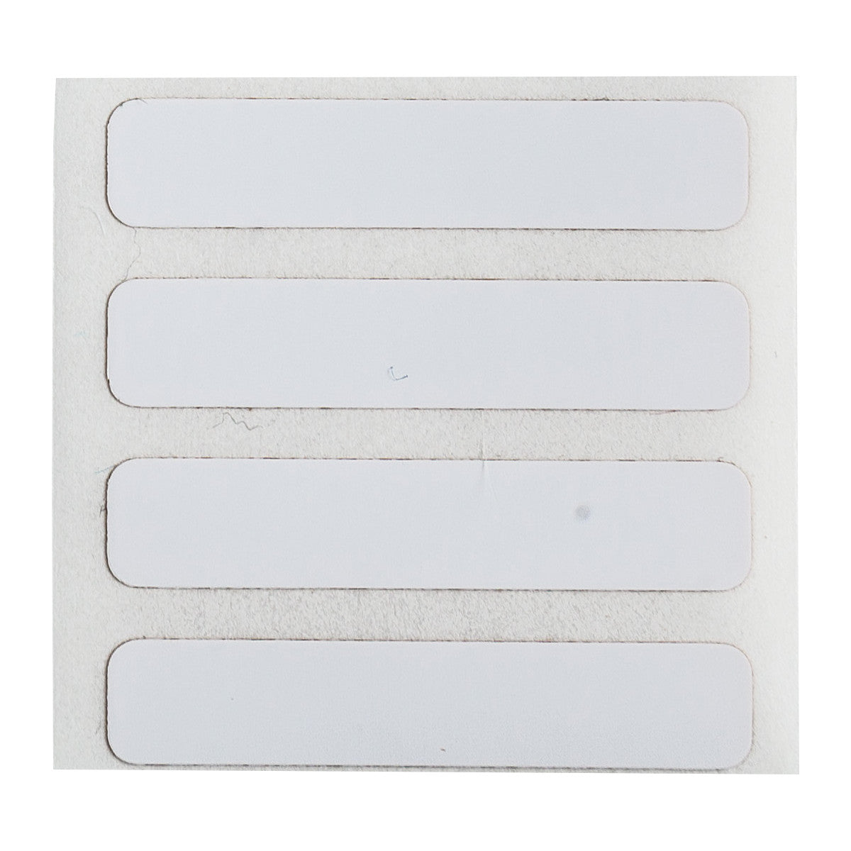 Voltage-dissipating polyimide labels suitable for thermal transfer printing