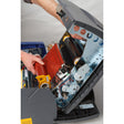 BBP85 Farbband 220mm, zweifarbig, 380mm Panele : Schwarz/Blau