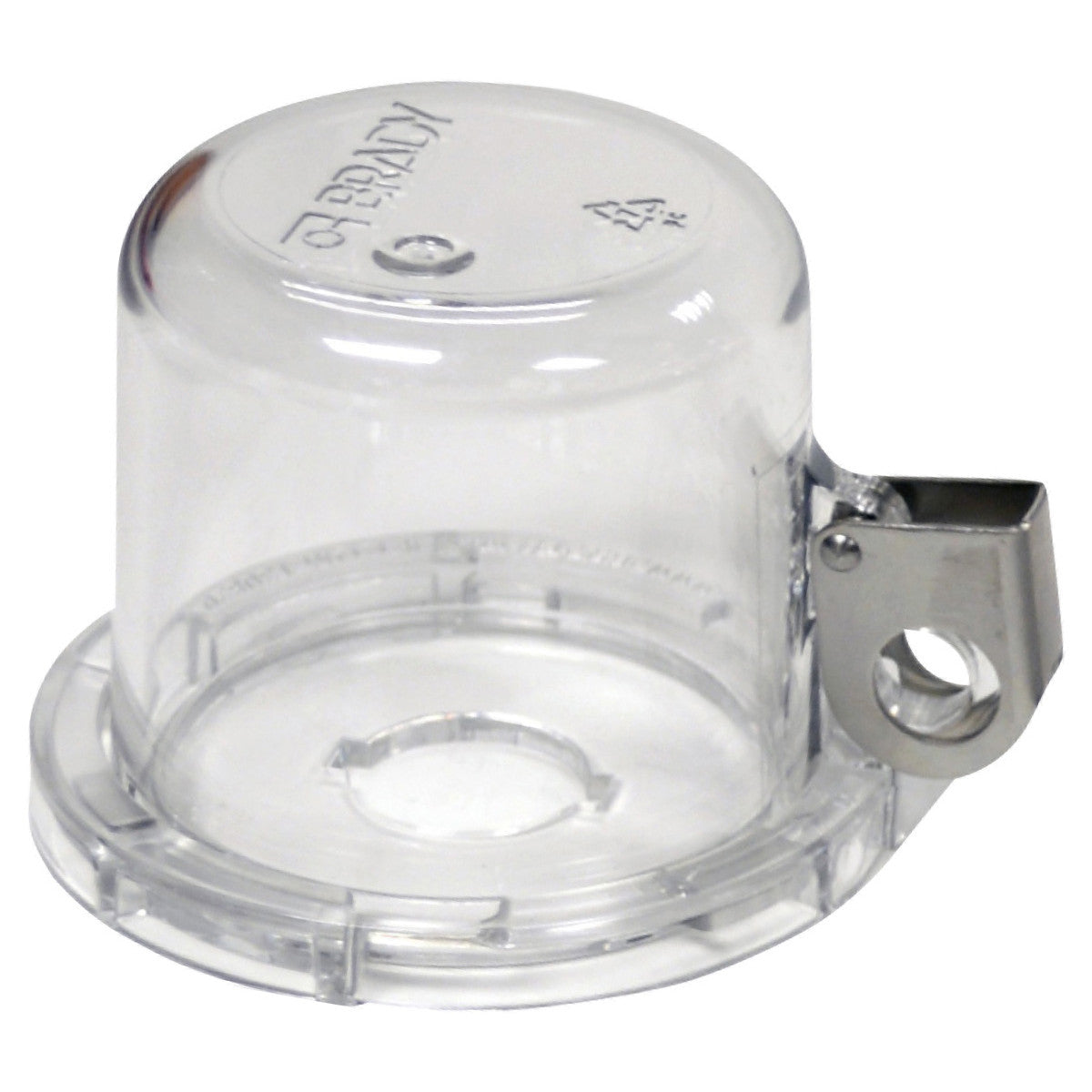 Lockout device for push buttons (22 mm), red, with standard cover