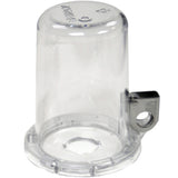 Lockout-Vorrichtung für Drucktasten (16 mm), Transparent, mit langer Abdeckung