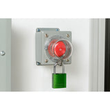 Lockout-Vorrichtung für Drucktasten (22 mm), Transparent, mit Standardabdeckung
