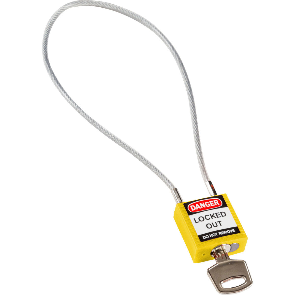 Compact security locks - with cable shackle