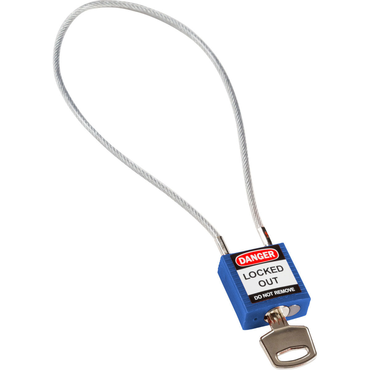 Cadenas de sécurité compacts - avec manille à câble