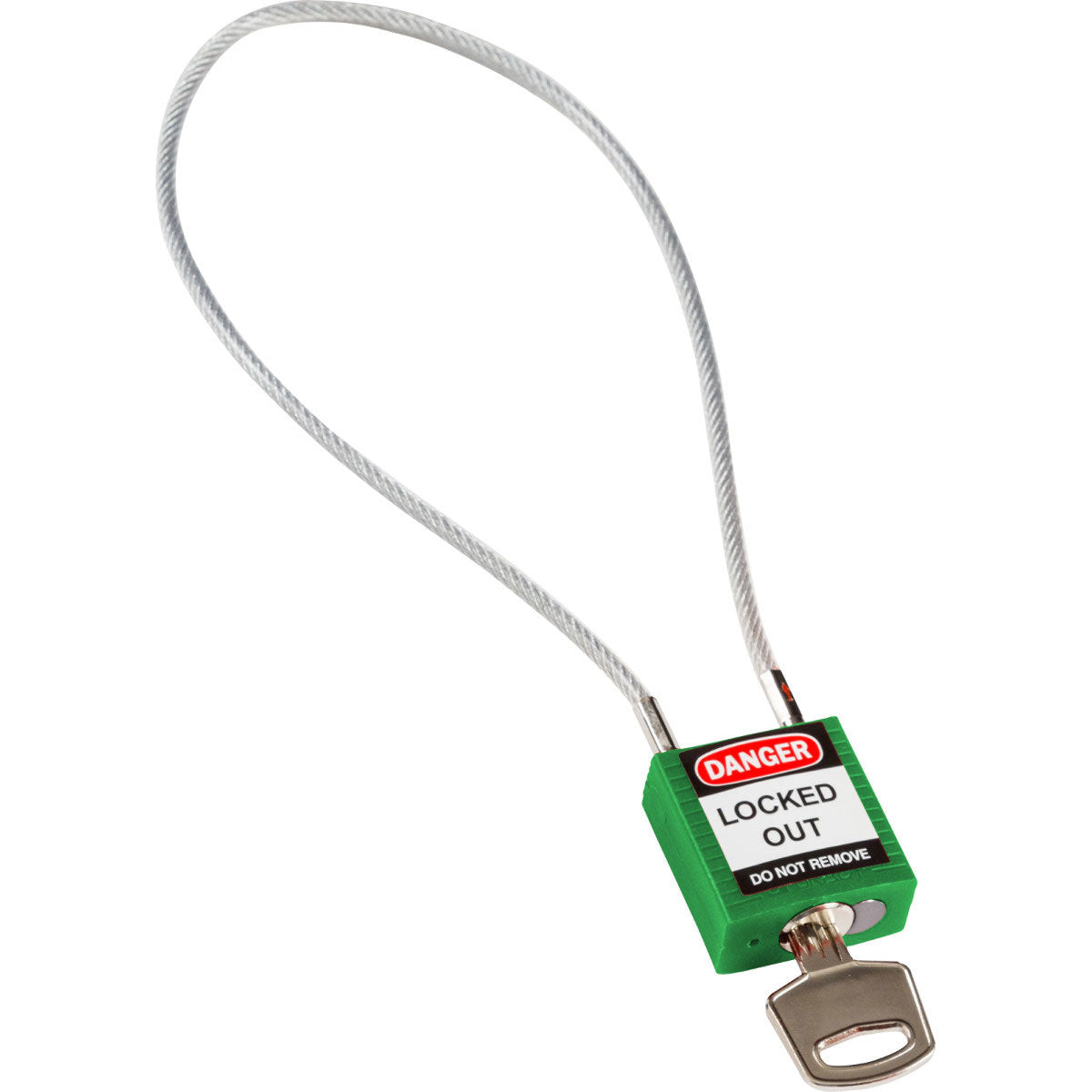 Cadenas de sécurité compacts - avec manille à câble