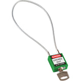 Cadenas de sécurité compacts - avec manille à câble
