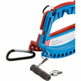 Support pour cadenas et étiquettes de sécurité - Bleu