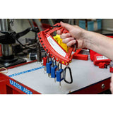Carrier for security locks and tags - Red