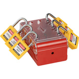 Ultra-compact locking box + 6 yellow KA locks