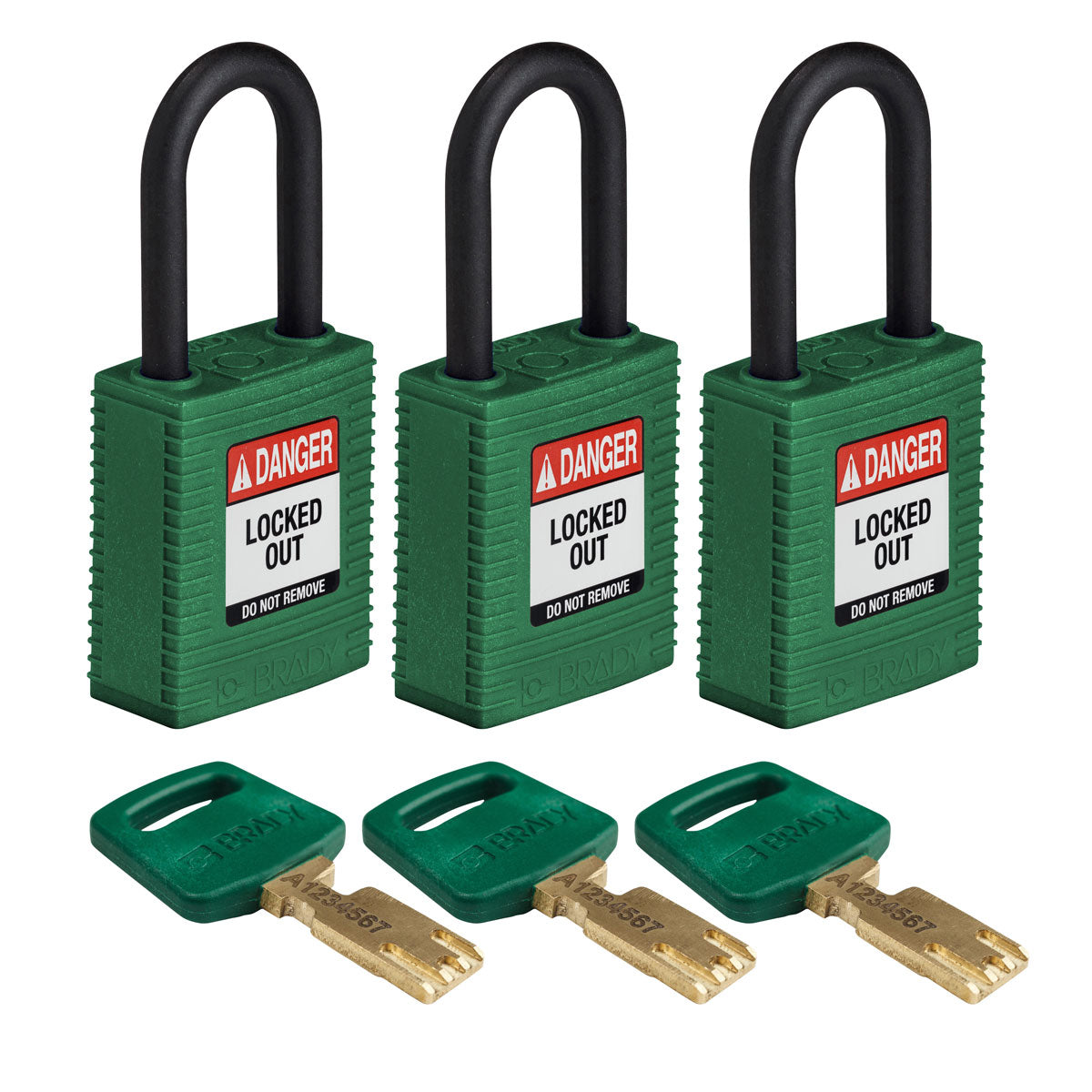 SafeKey-Vorhängeschlösser - Nylon