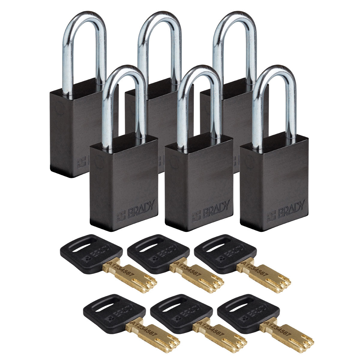 SafeKey-Vorhängeschlösser - Aluminium