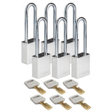 SafeKey-Vorhängeschlösser - Aluminium