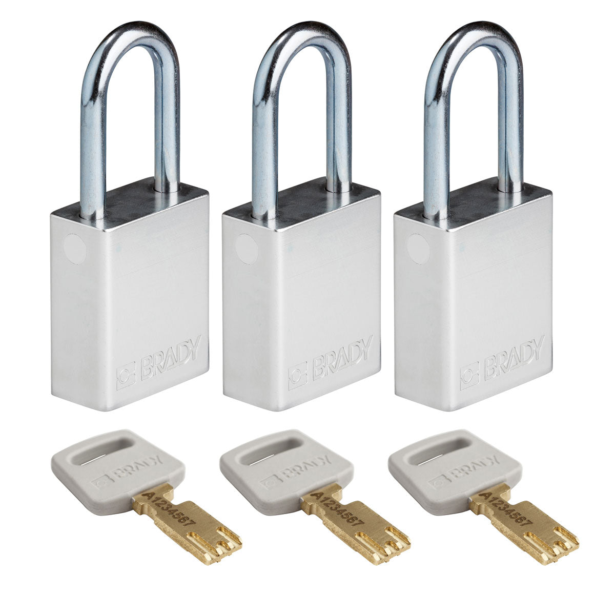 SafeKey-Vorhängeschlösser - Aluminium