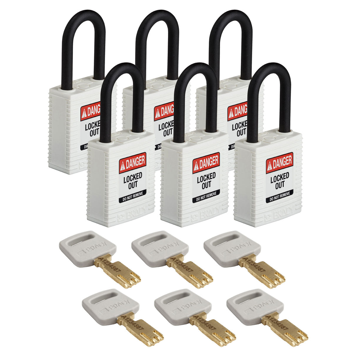 SafeKey-Vorhängeschlösser - Nylon