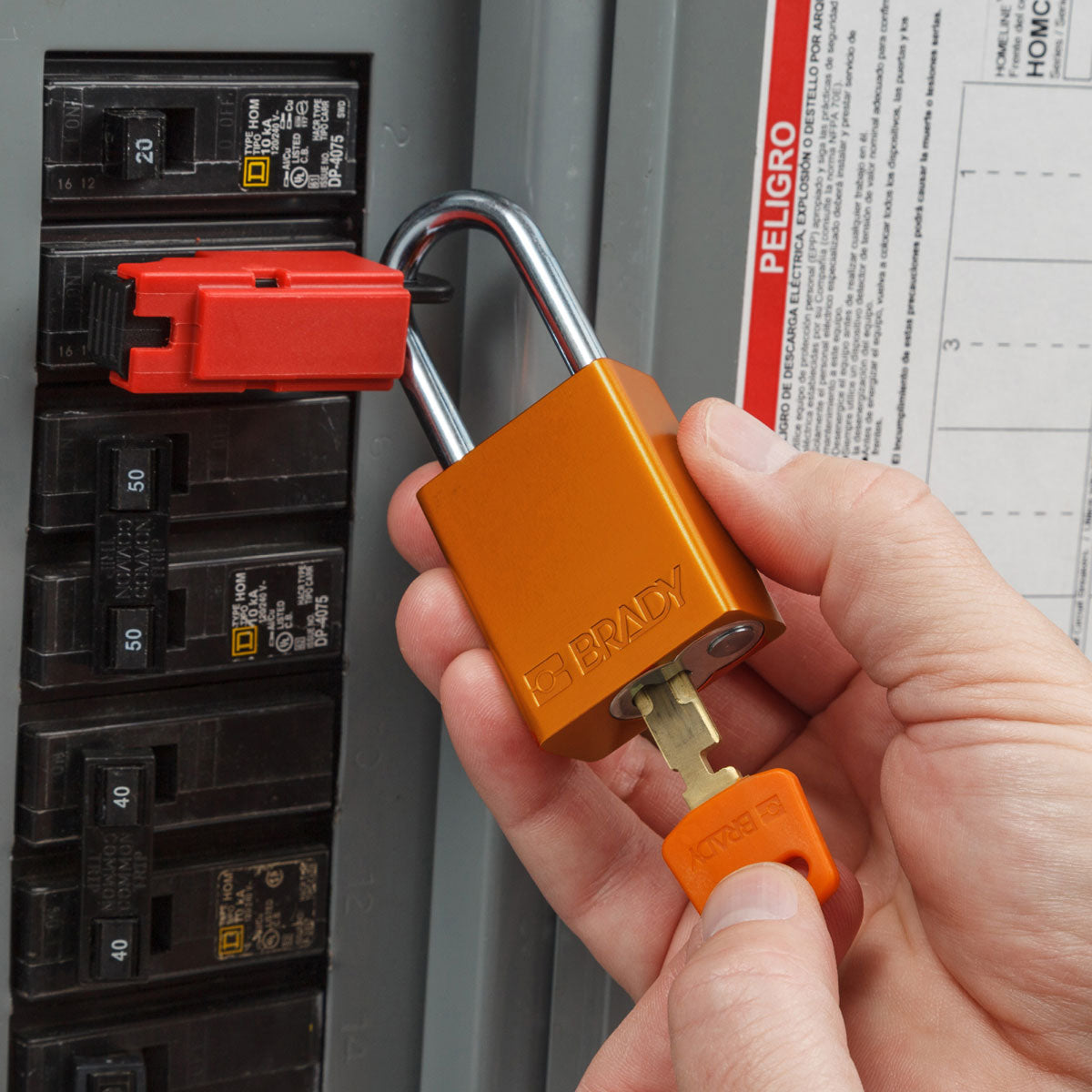 Cadenas SafeKey - aluminium