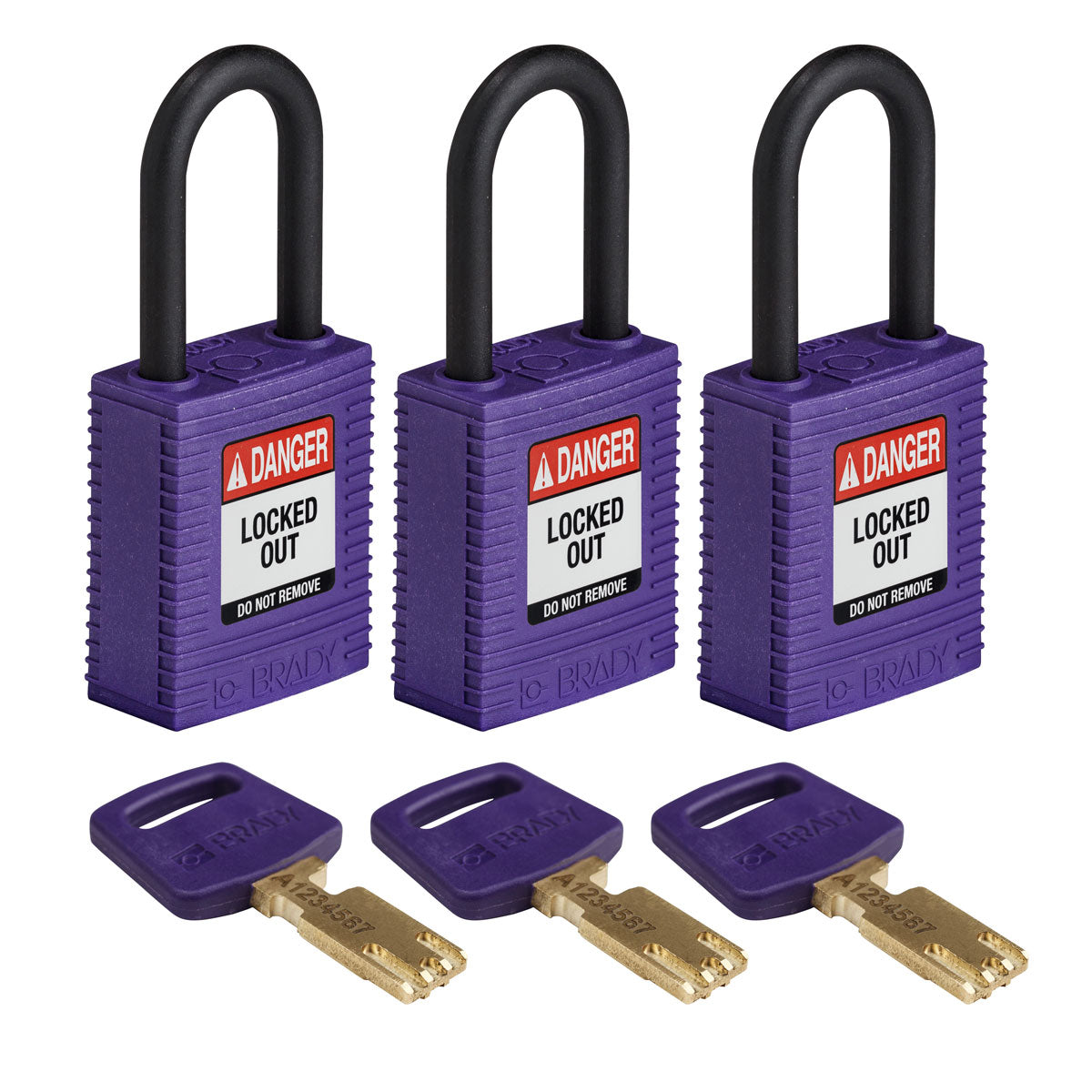 SafeKey-Vorhängeschlösser - Nylon