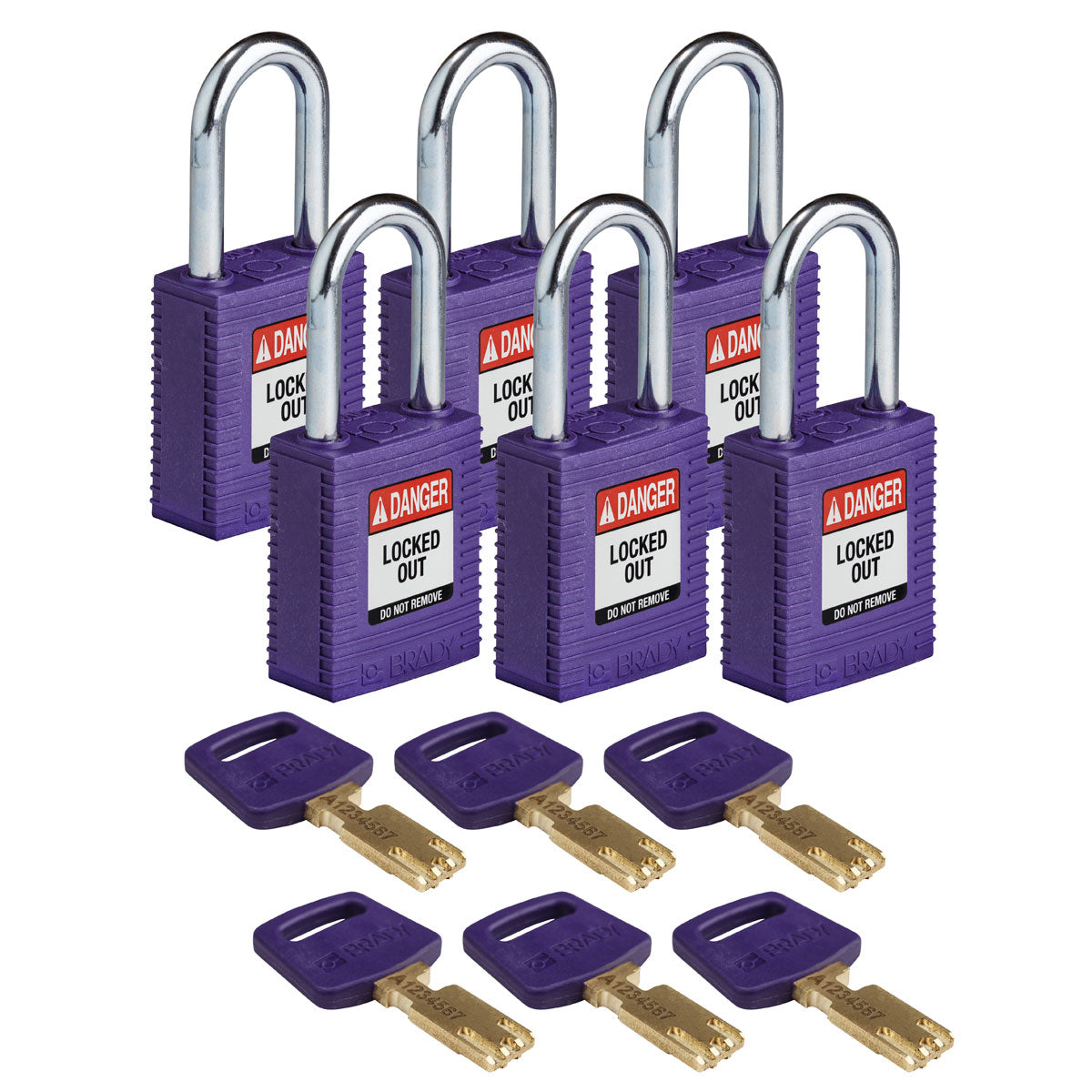 SafeKey-Vorhängeschlösser - Nylon