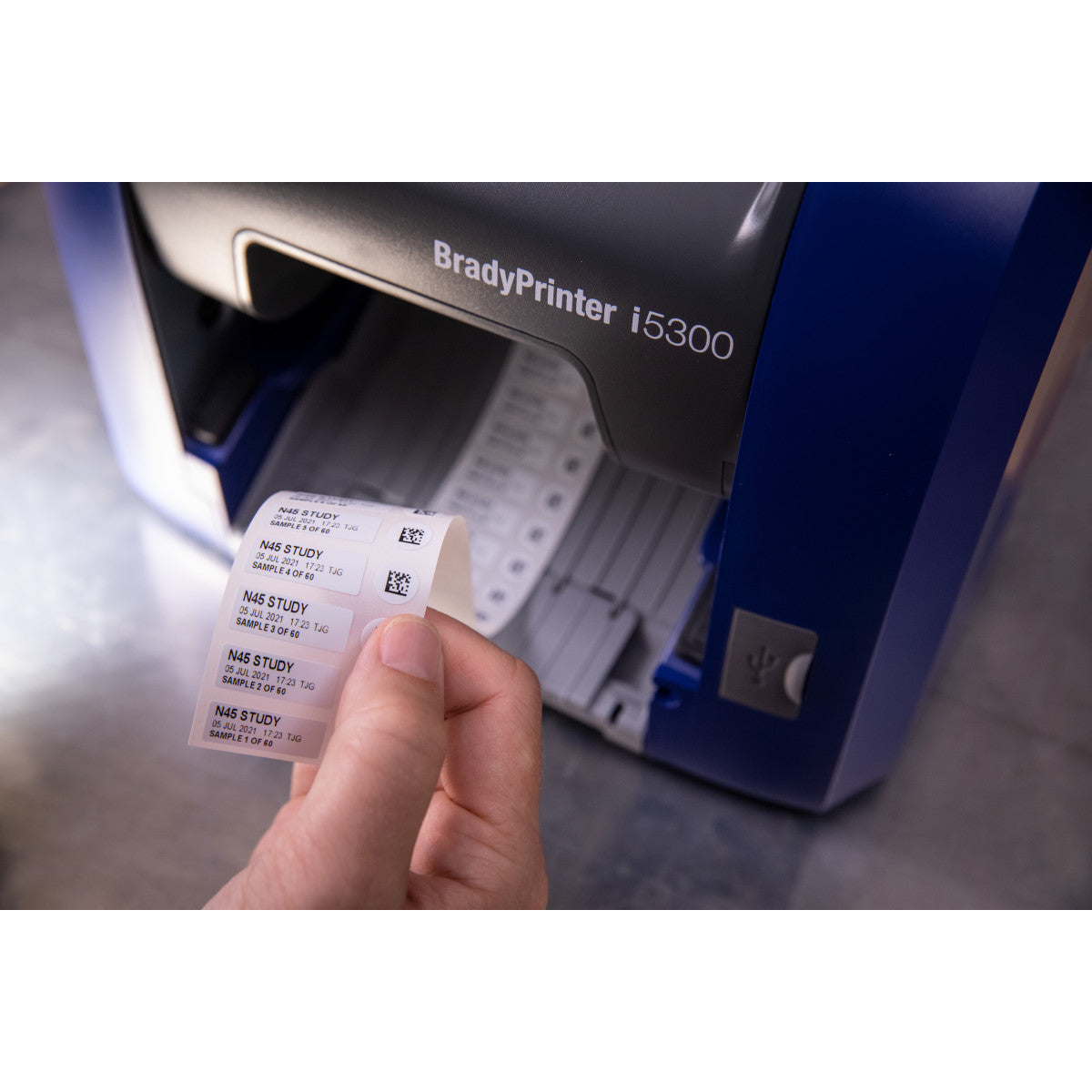 BradyPrinter i5300 Etikettendrucker für die Industrie mit WLAN - 600 dpi - EU