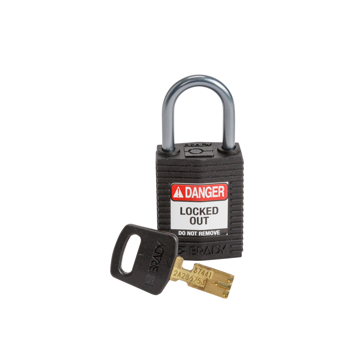 SafeKey Compact nylon padlocks with aluminum shackle for lockout applications