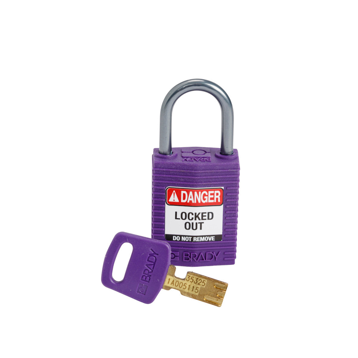 SafeKey Compact Nylon-Vorhängeschlösser mit Aluminiumbügel für Lockout-Anwendungen