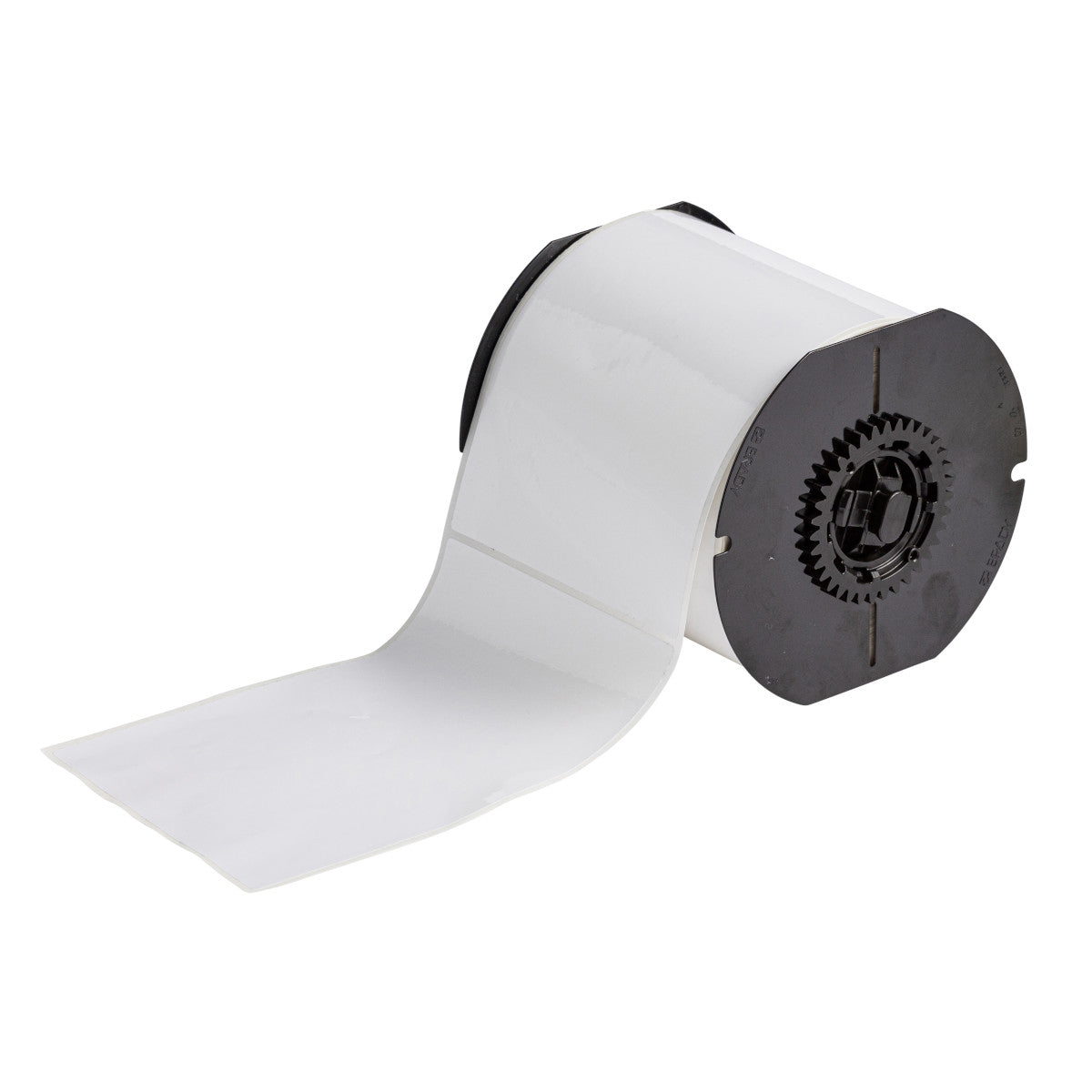 Étiquettes en polyester série B33 pour composants et codes-barres, blanches, brillantes