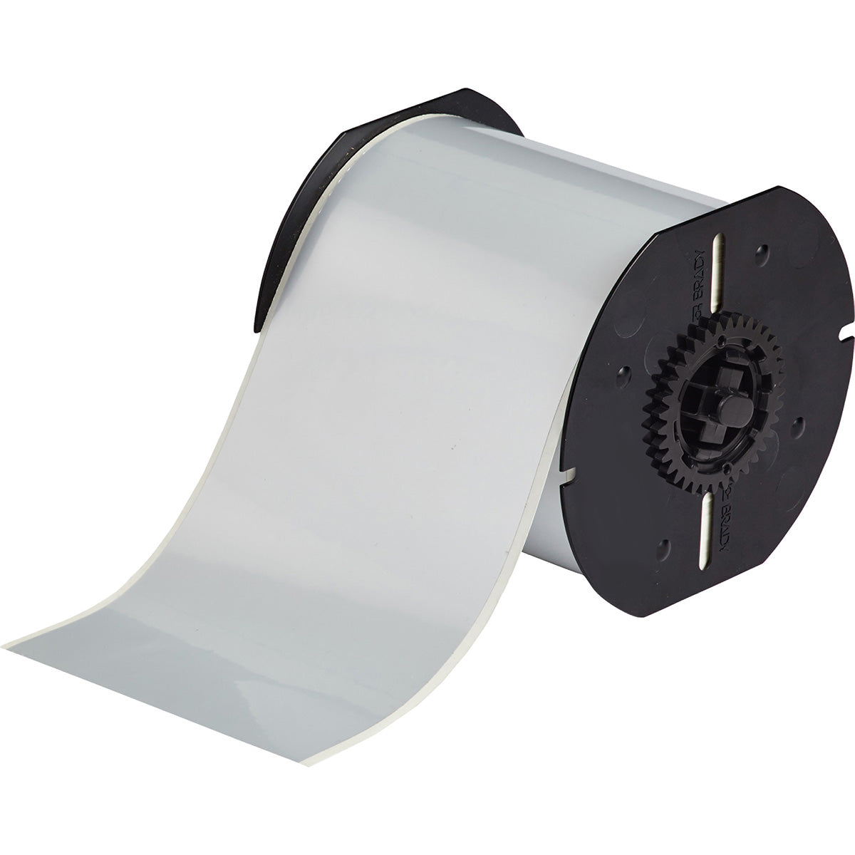 B33 Series non-metallic polyester labels with metallic look and acrylic adhesive