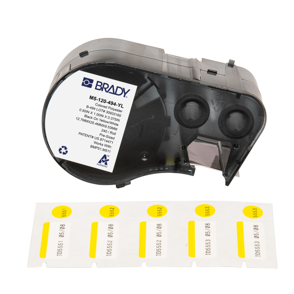 Labels for M510/BMP51/M511 label printers