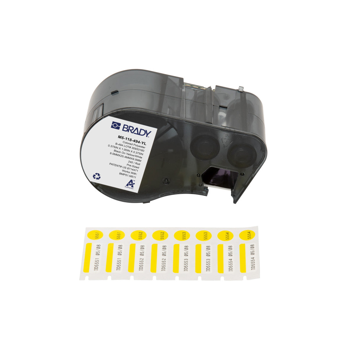 Labels for M510/BMP51/M511 label printers