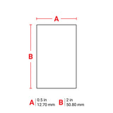 Mehrzweck-Polyester-Etiketten mit besonders starker Klebkraft für M610, M611, BMP61, M710 (mit Medienadapter) und BMP71 (mit Medienadapter)