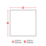 Für raue Umgebungen geeignete Mehrzweck-Etiketten aus Polyester für M610, M611, BMP61, M710 (mit Medienadapter) und BMP71 (mit Medienadapter)