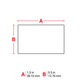 Für raue Umgebungen geeignete Mehrzweck-Etiketten aus Polyester für M610, M611, BMP61, M710 und BMP71