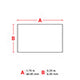 Labels suitable for thermal transfer printing