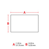Dissipative polyimide labels for the BBP33/i3300 printers