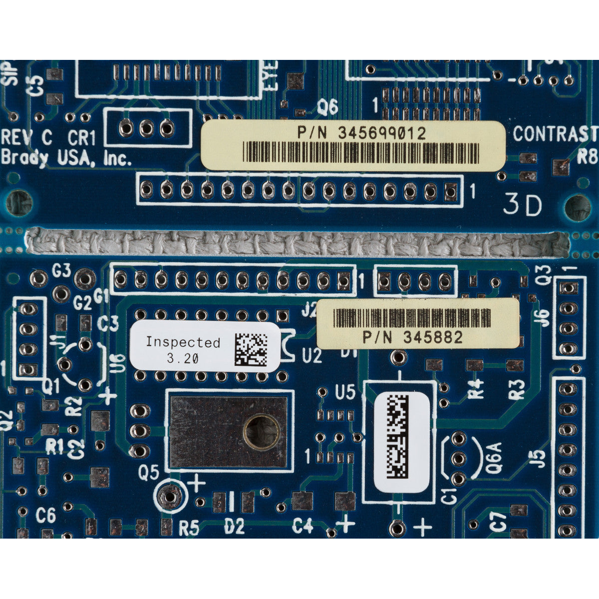 Heat-resistant polyimide labels for M710 and BMP71