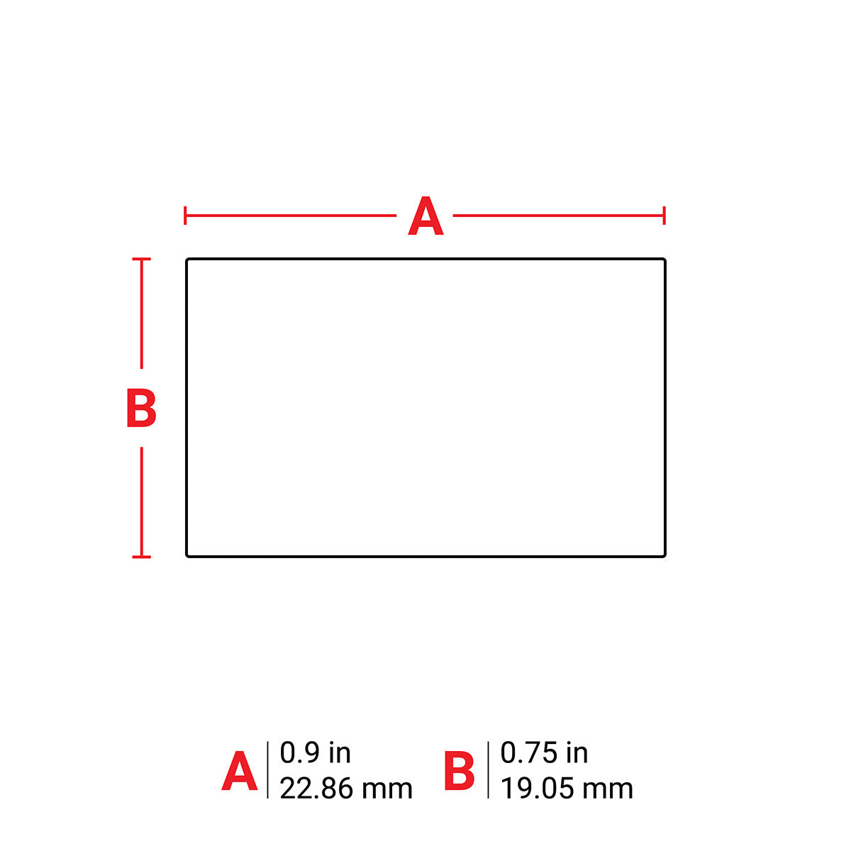 Polyester labels for B33 printers