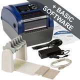 Imprimante d'étiquettes BBP12 300 dpi - EU avec massicot et support de rouleau