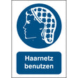 Gebotsschilder - Haarnetz benutzen