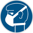 Gebotsschilder - Leichten Atemschutz benutzen