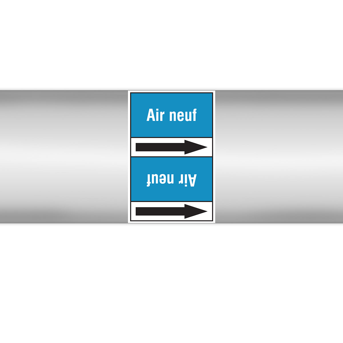 Marqueurs en rouleau continu, sans pictogramme - Air neuf (produit francophone)